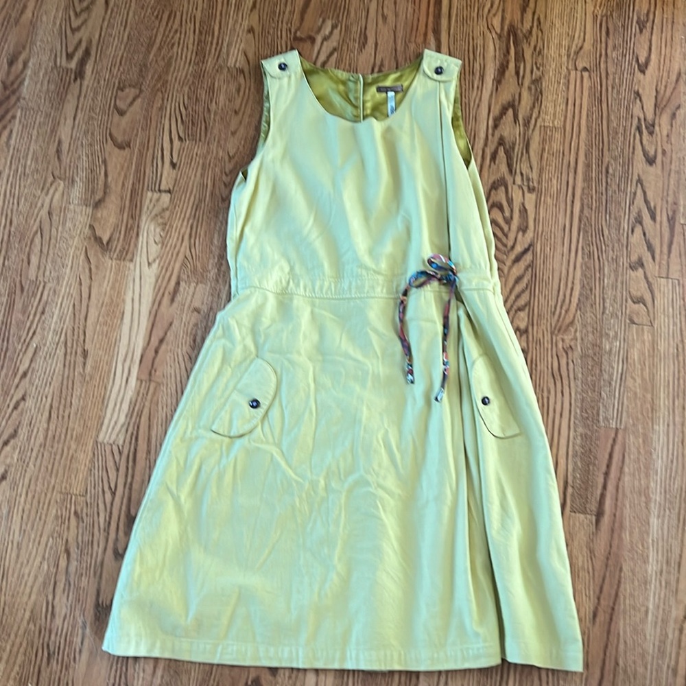 Matilda Jane yellow dress size medium